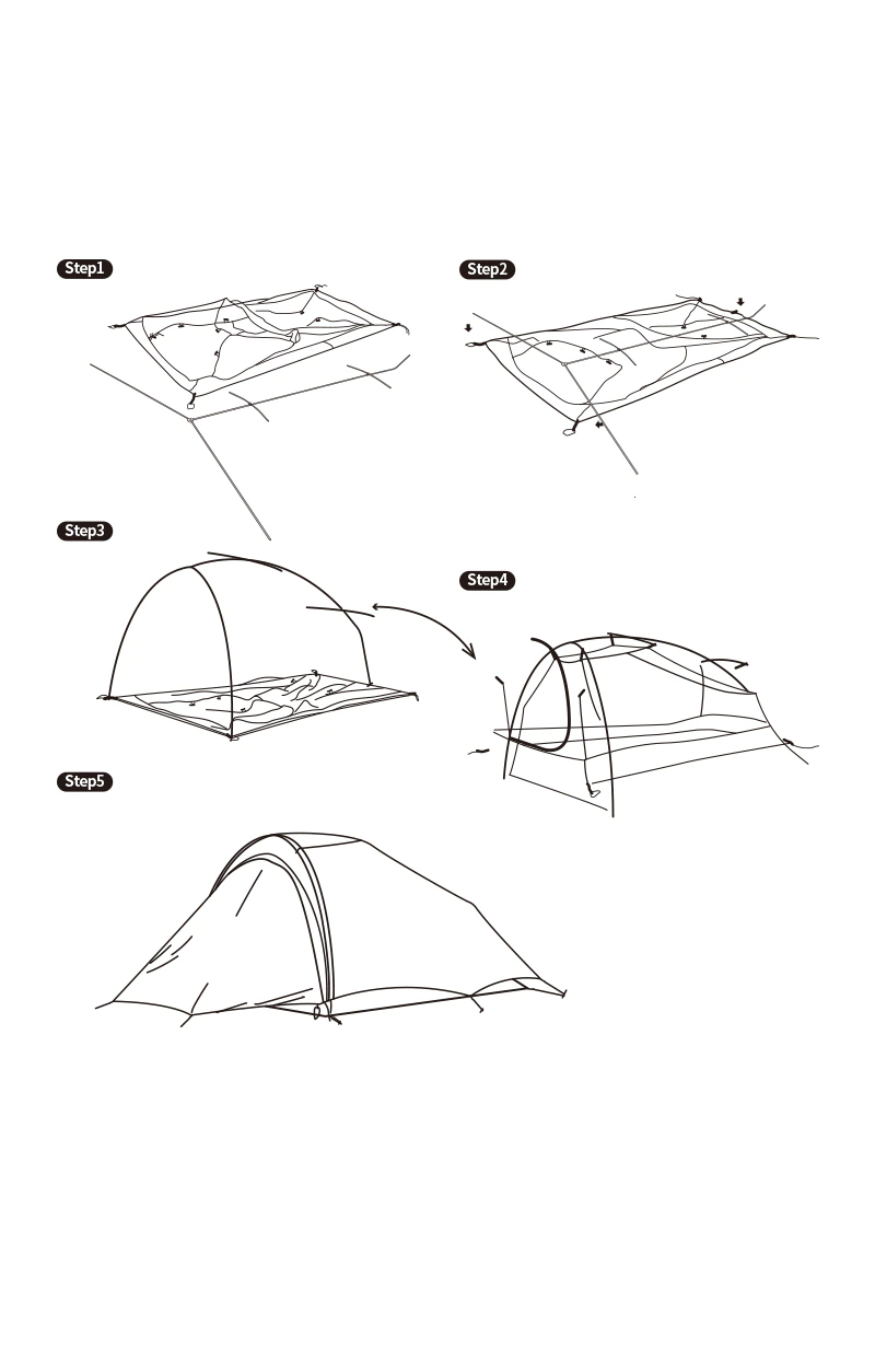 Cheap Goat Tents  New Arrival SHARED 2 Ultralight Outdoor Camping 20D Single Silicone Nylon Waterproof Tent Tents 